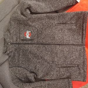 Men's Ohio State zip up jacket.  Standard fit, Siz